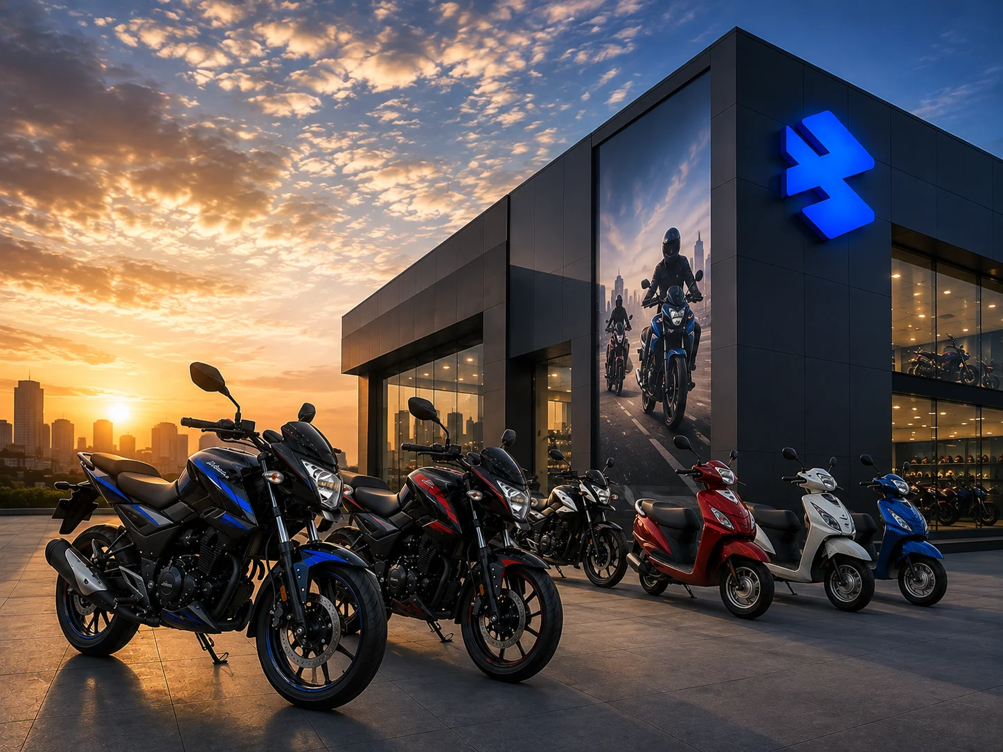 Mangalam Bajaj showroom