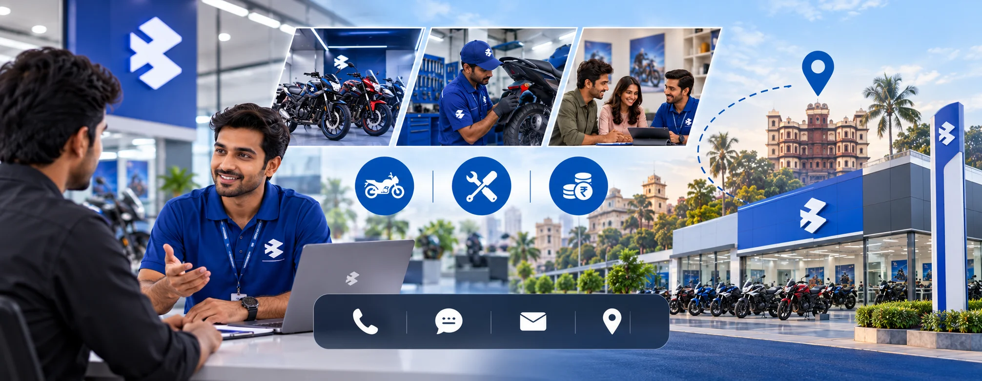 Mangalam Bajaj Showroom